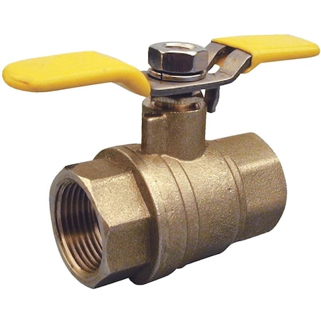 Proline 3/4 In. FIP Brass Full Port Ball Valve 107-824TNL